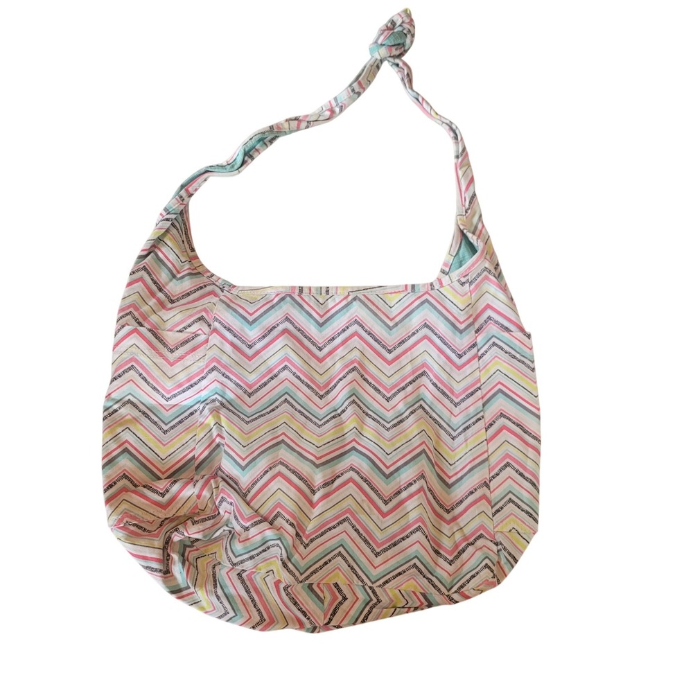 Thirty One Chevron Print Shoulder Bag Purse Whimsy Beach‎ Boho Spring